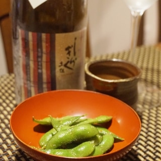 ビールに日本酒に、トムヤム枝豆